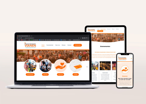 Webdesign Oranjevereniging Vianen