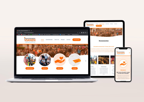 Webdesign Oranjevereniging Vianen